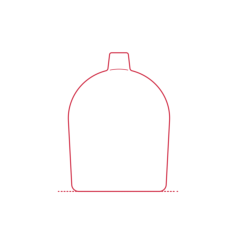 Objects Decorative Vases Dome Vase Small Editable Svg Line Art, Free Vectors File